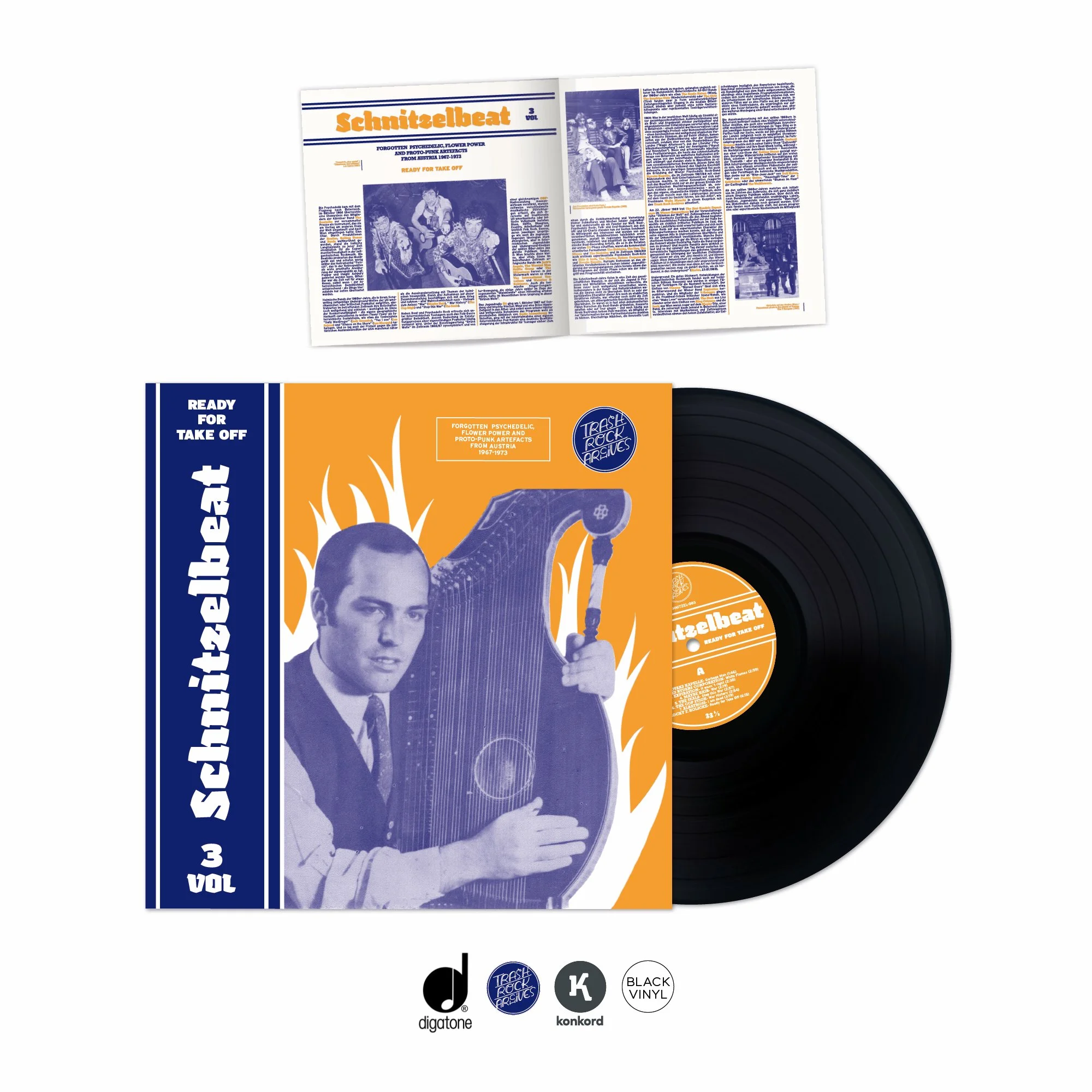 Schnitzelbeat Vol. 3 • (LP, CD) — Konkord - das höfliche Label